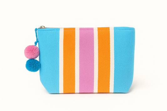Pom Pom Colorful Pouch