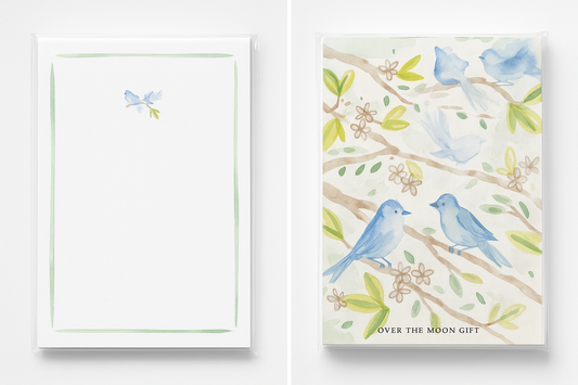 Blue Bird Notecards