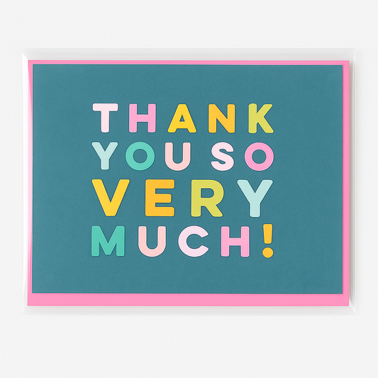 Thank You Greeting Card