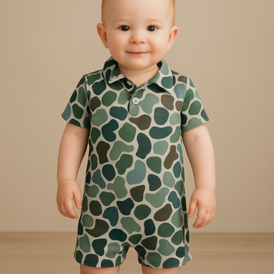 Camo Cutie Romper