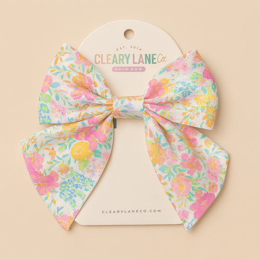 Posies | Pink| Hairbow