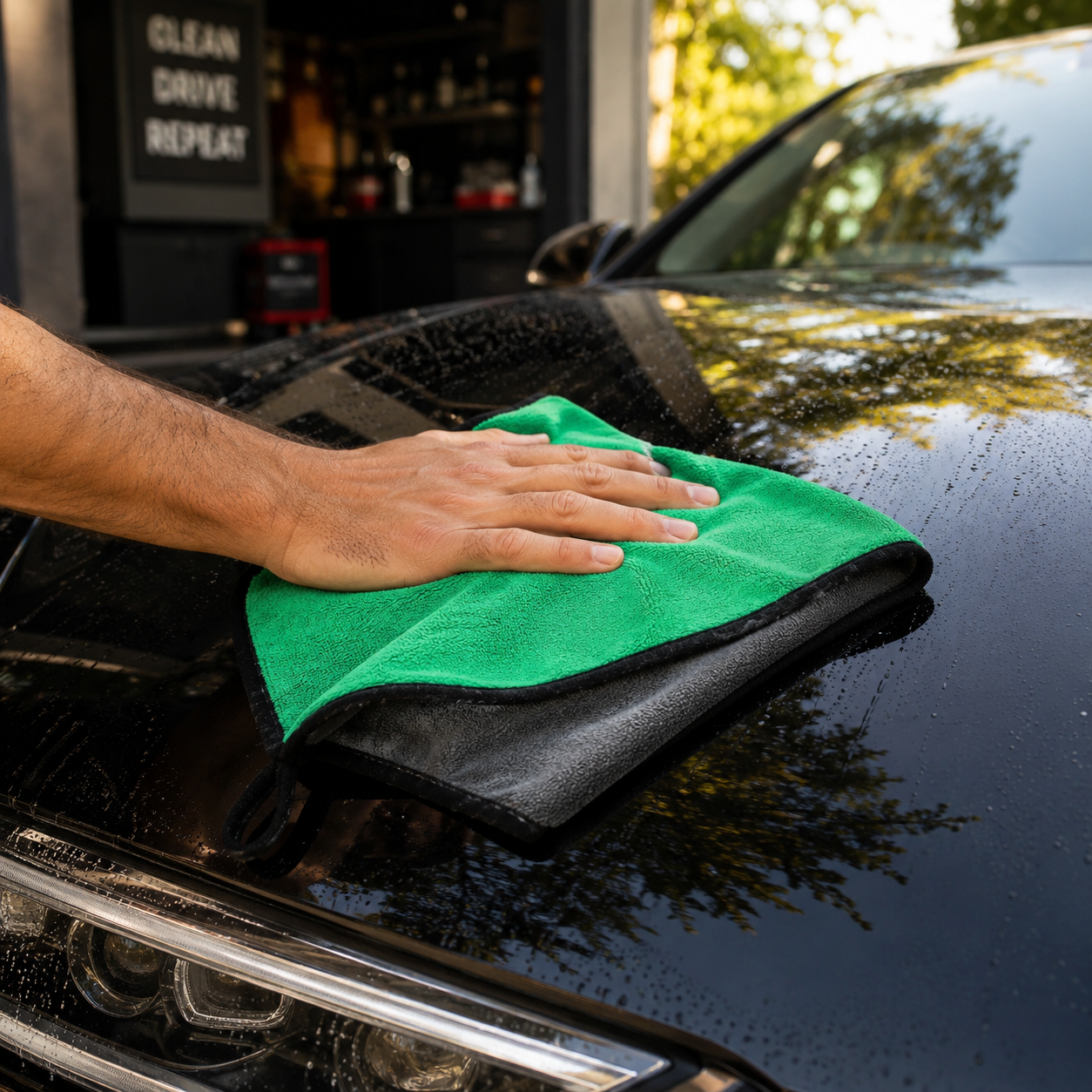 Deluxe Microfiber Car Cleaning Cloth