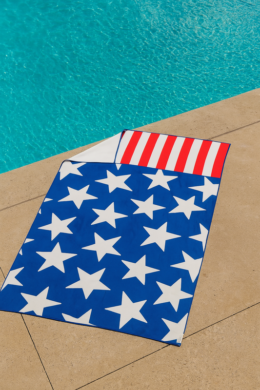 Freedom Pool Towel | Monogram Me