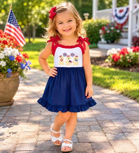 The Patriotic Pup Dress