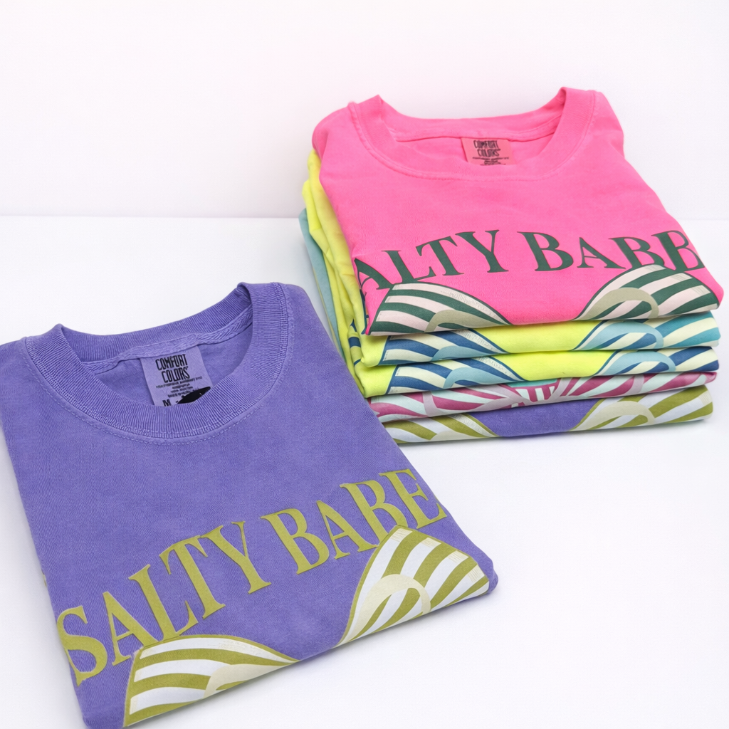 Salty Babes Beach Club Tee