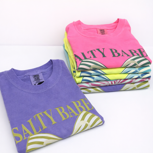 Salty Babes Beach Club Tee