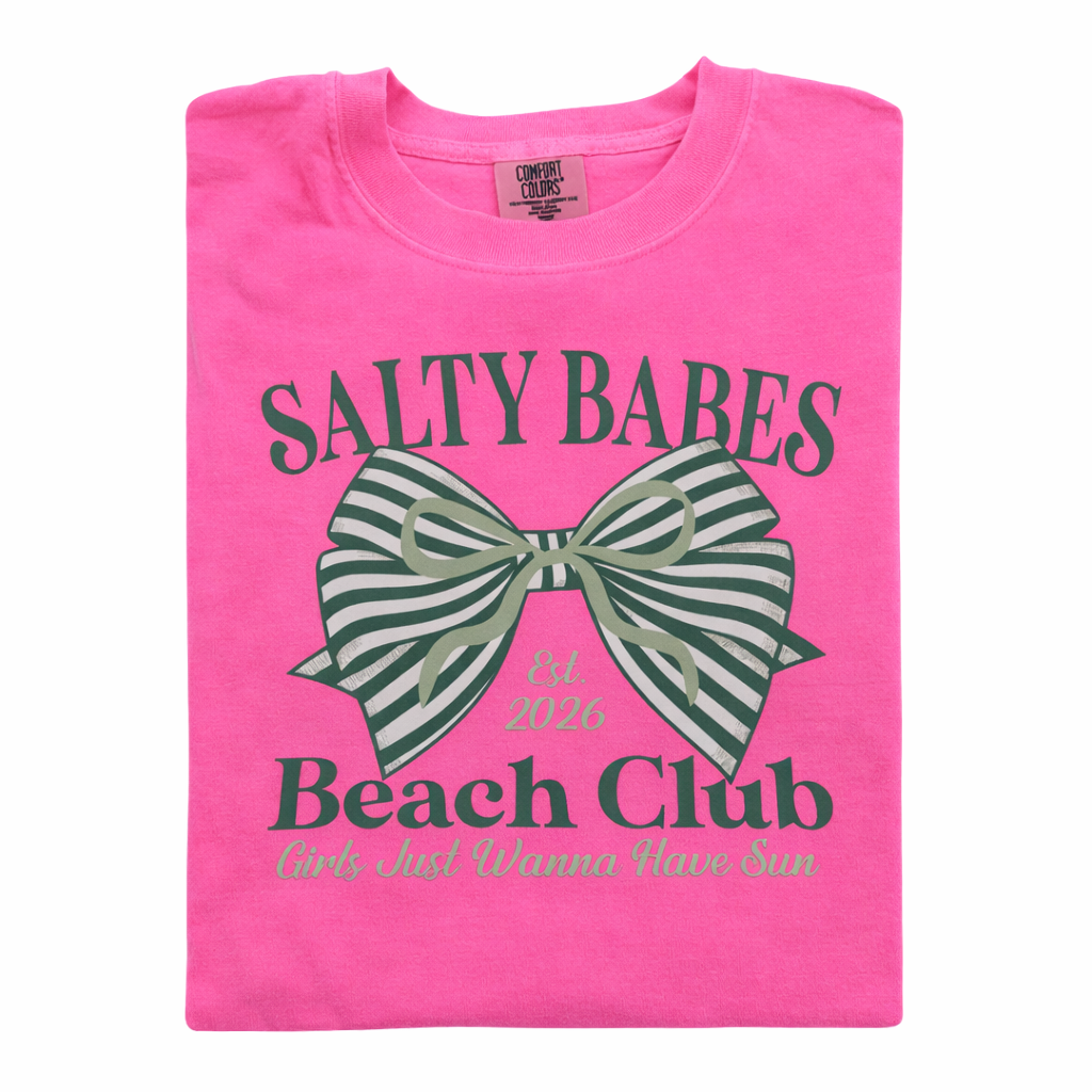 Salty Babes Beach Club Tee