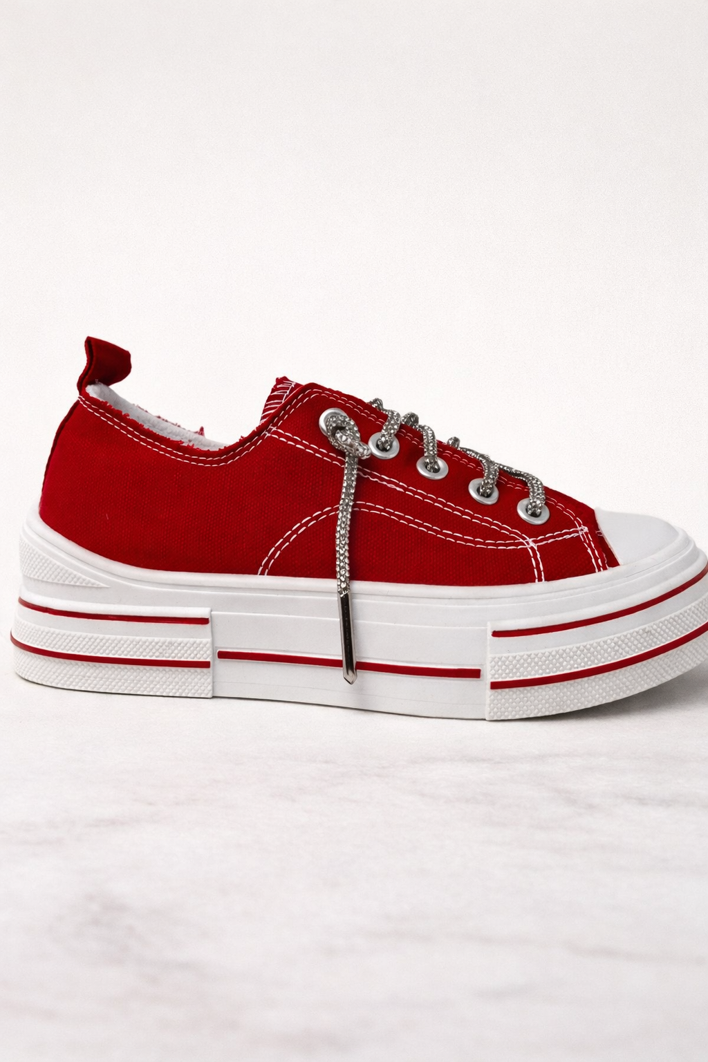 Aman Red Sneaker