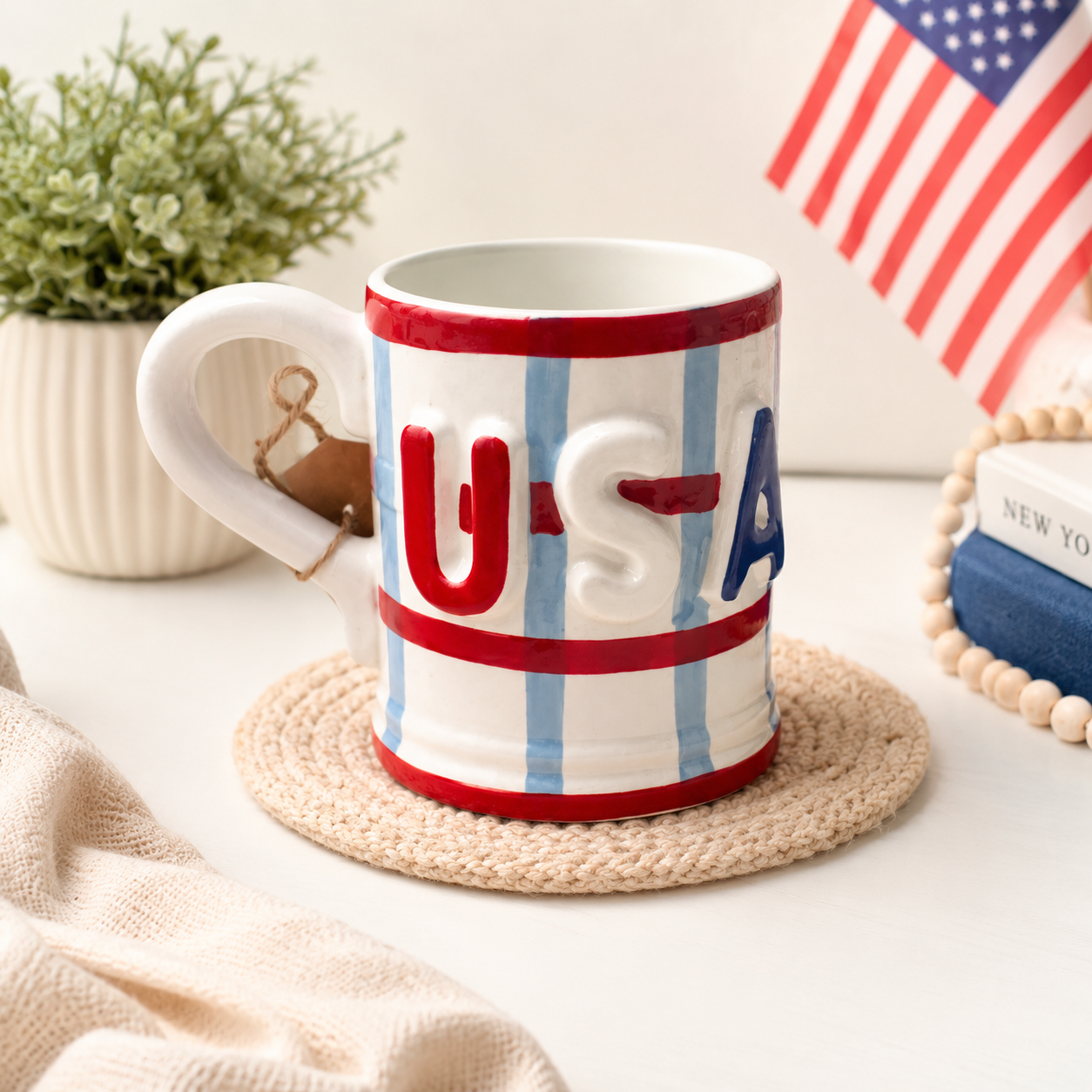 USA Patriotic Mug | Mud Pie
