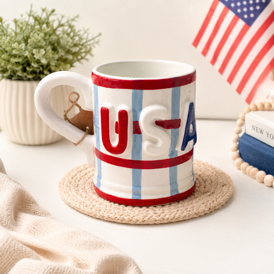 USA Patriotic Mug | Mud Pie