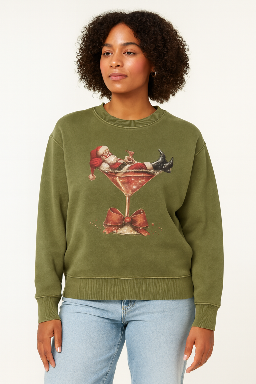 Cheers, Santa! Sweatshirt