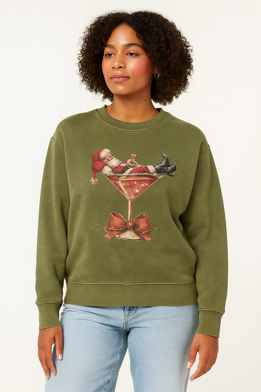 Cheers, Santa! Sweatshirt