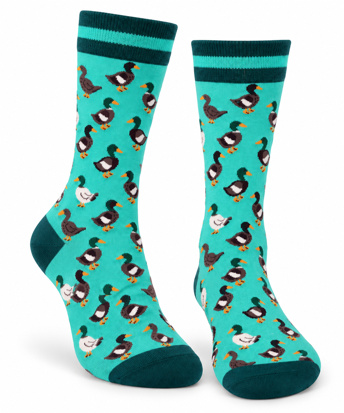 Mallard Duck Women's  Bamboo Crew Socks