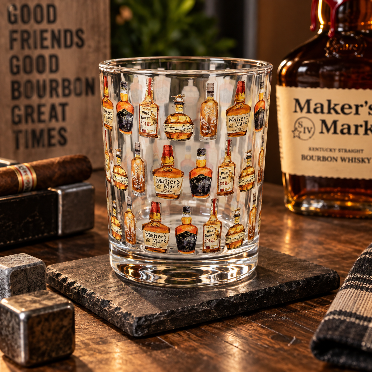 Bourbon On The Rocks