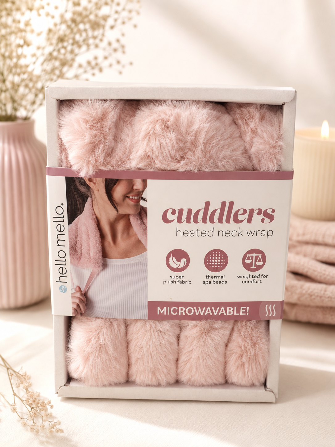 Cuddlers Heated Neck Wrap | Hello Mello