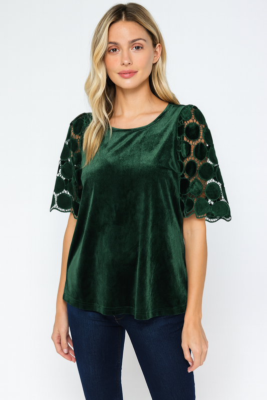 Velvet Whisper Blouse