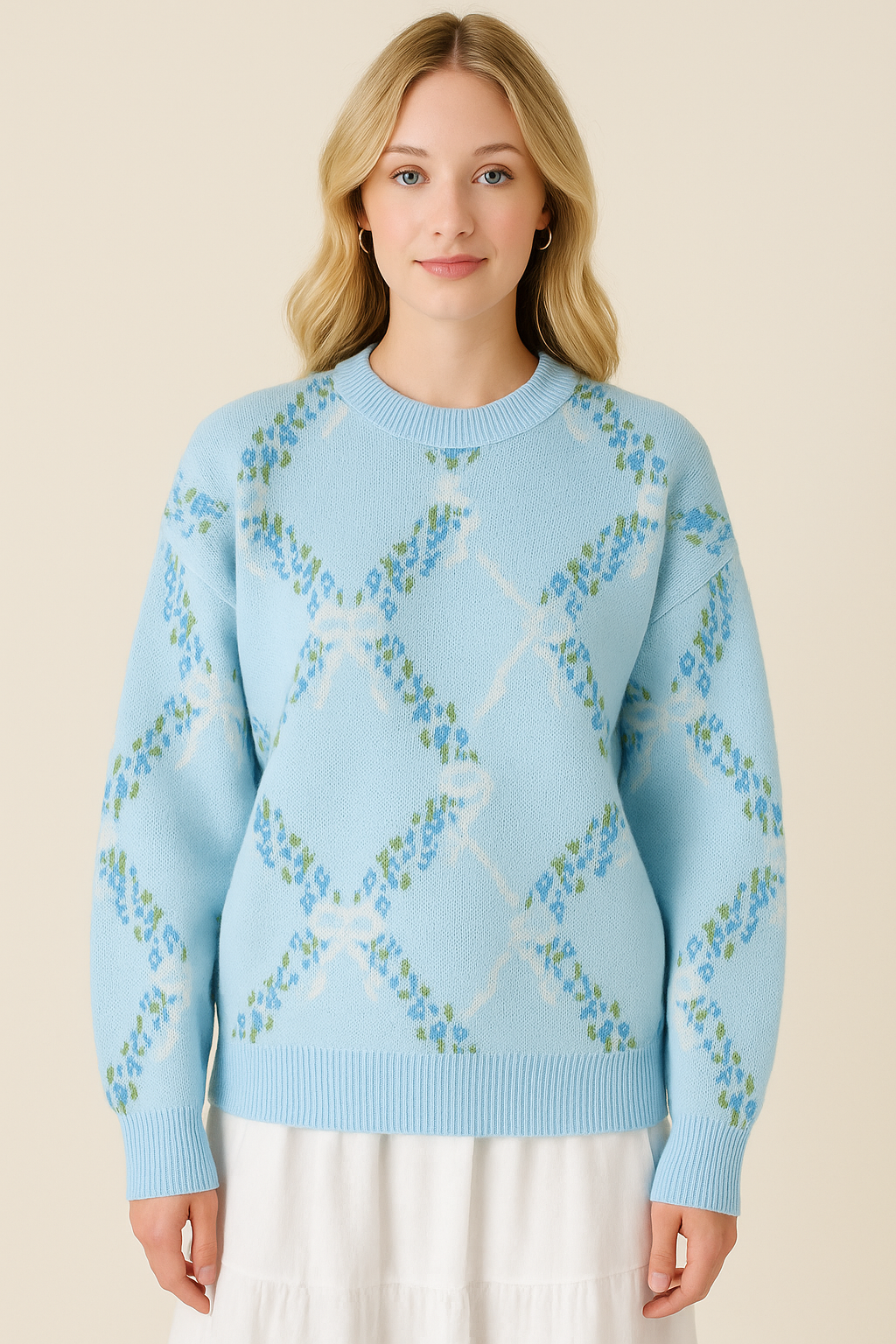 Coquette Ribbon Sweater