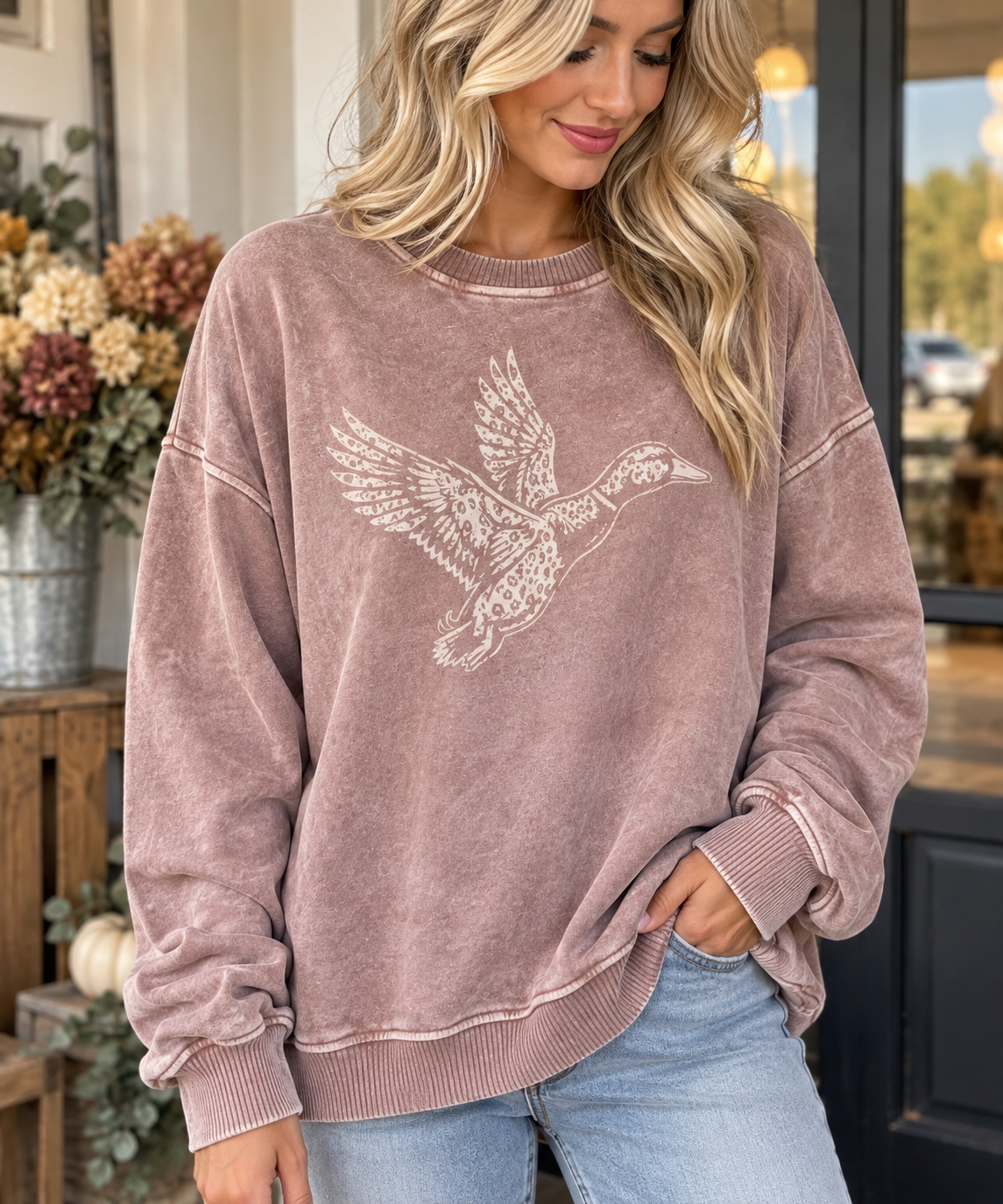 Blushing Mallard Sweatshirt