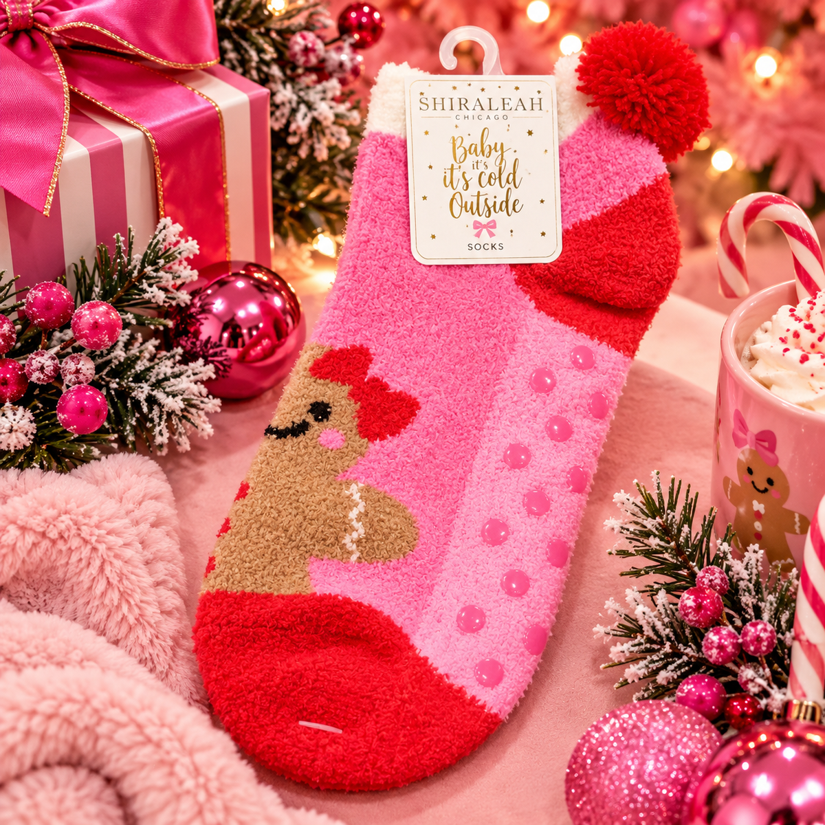 Oh Snap! Gingerbread Socks