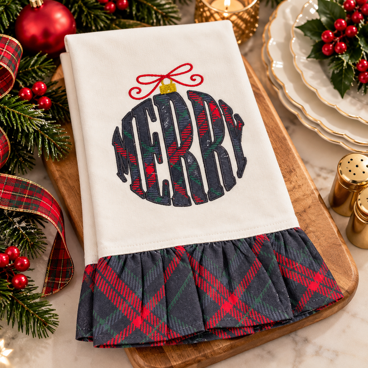 Layton Merry Hand Towel | Royal Standard