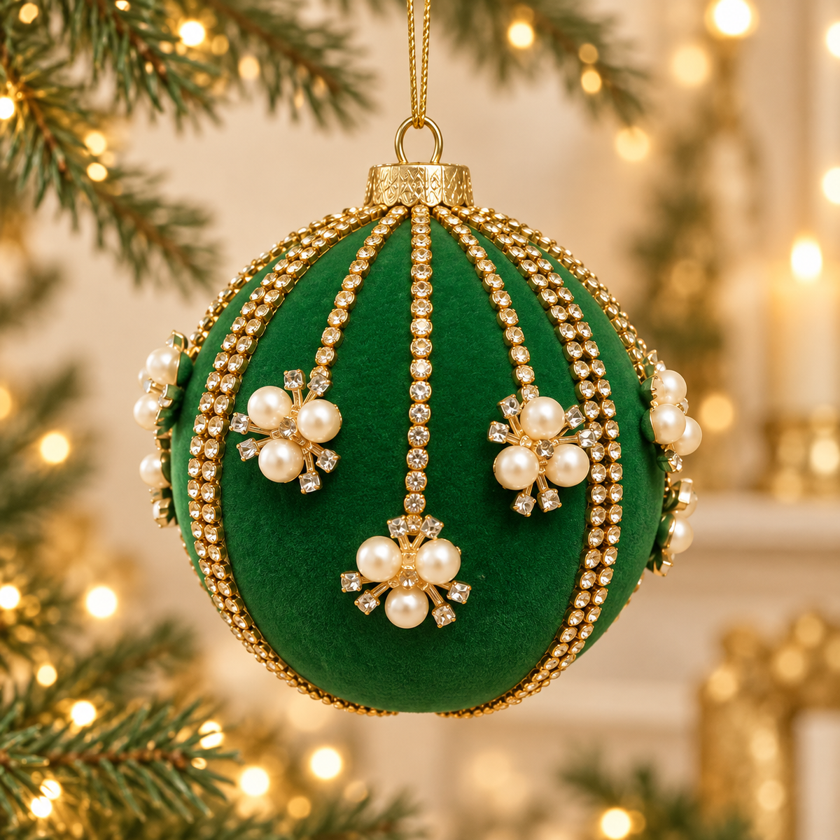 Emerald Heirloom Ornament