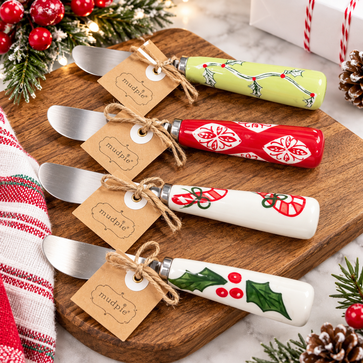 Holiday Appetizer Spreaders