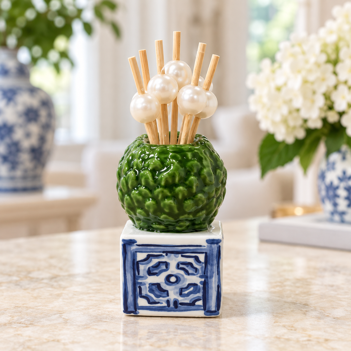 Topiary Toothpick Holder | Mud Pie