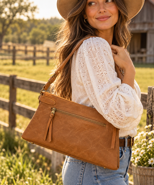 The Saddlebrook Shoulder Bag 🤎