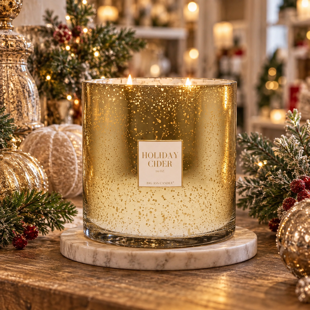 Limited-Edition Holiday Cider Candle