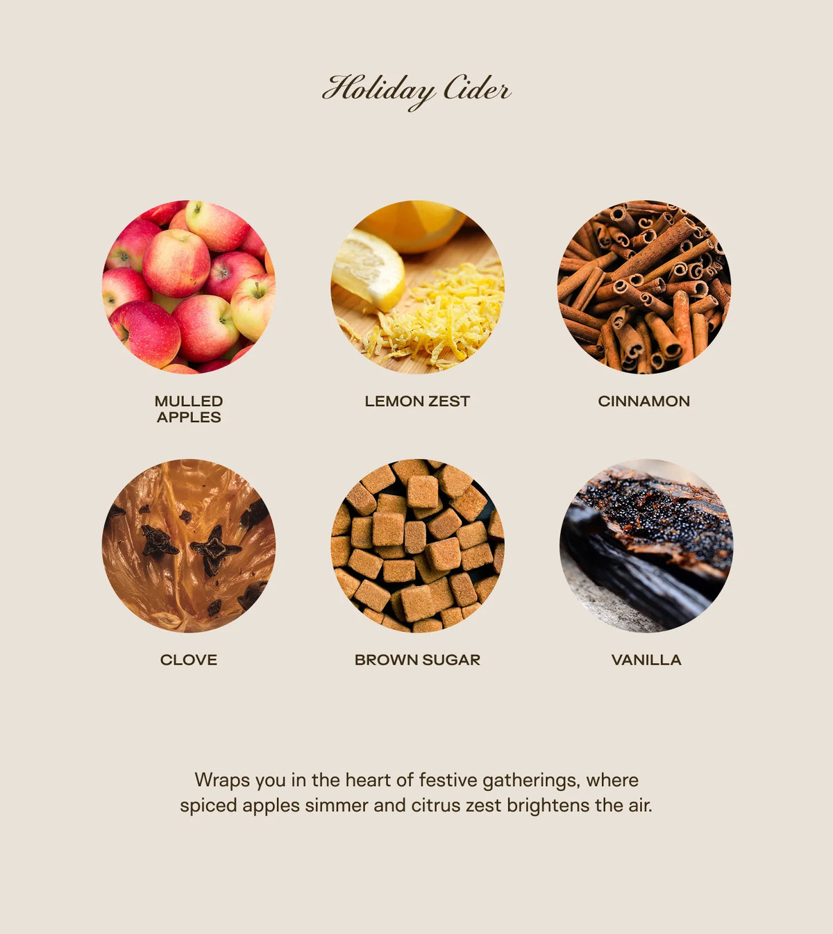 Limited-Edition Holiday Cider Candle