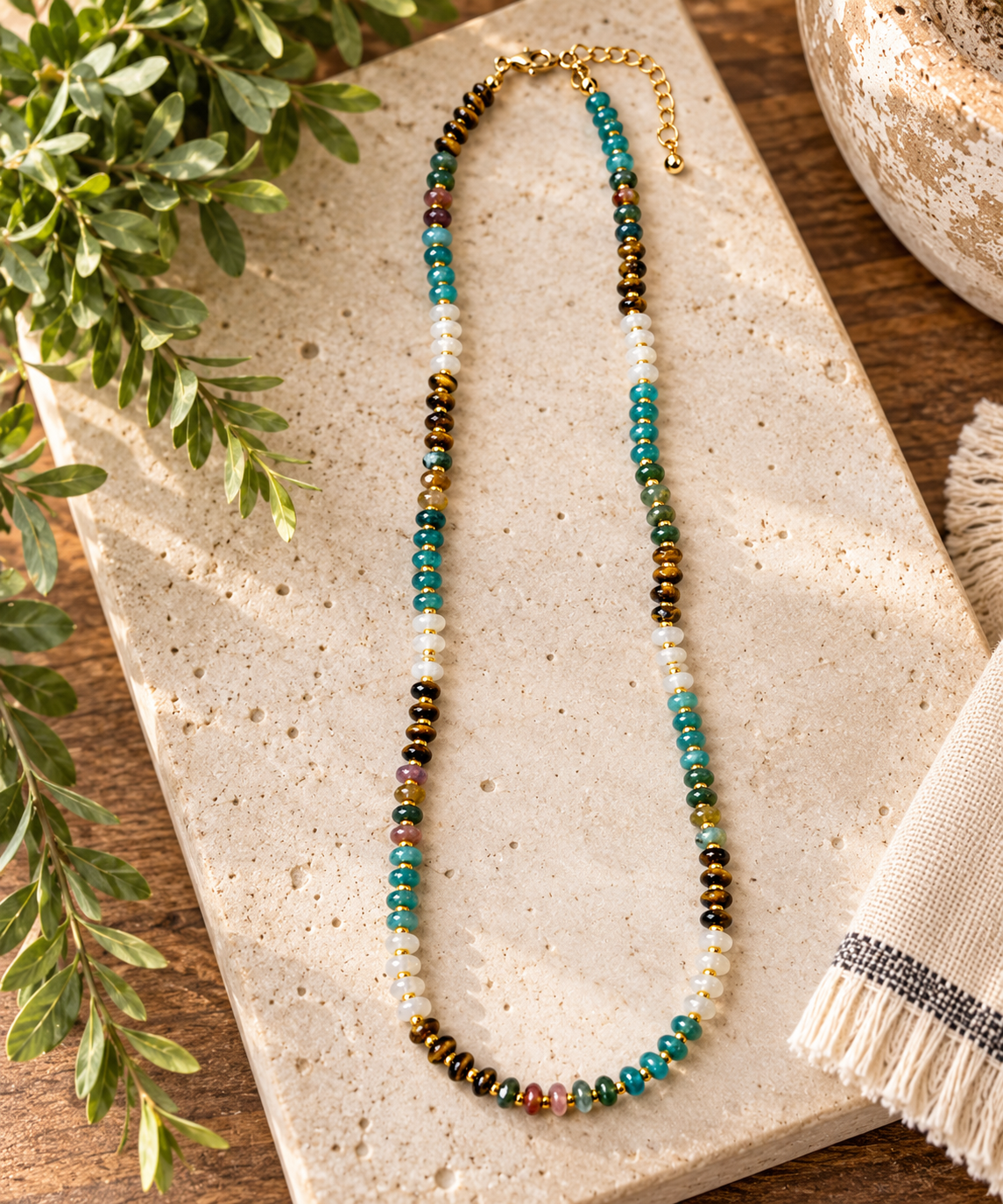 The Stevie Beaded Necklace