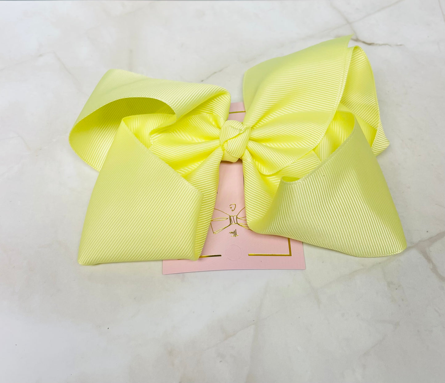 Oversized Grosgrain Hair Bow