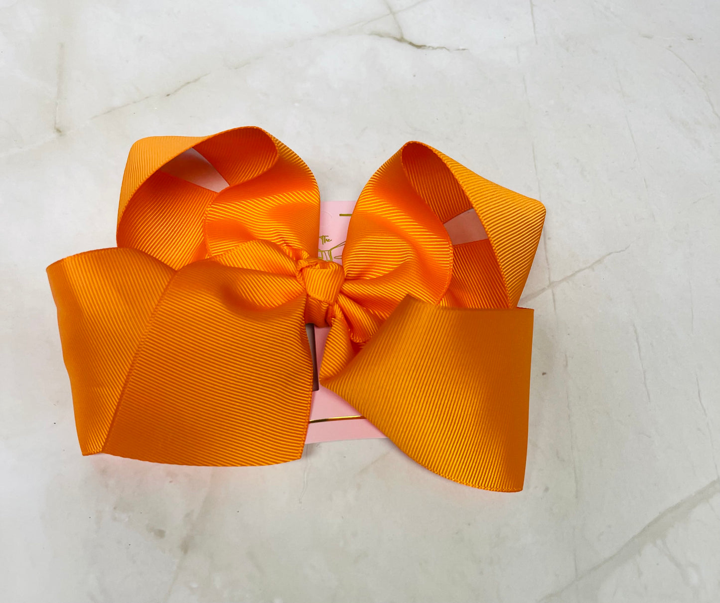 Oversized Grosgrain Hair Bow