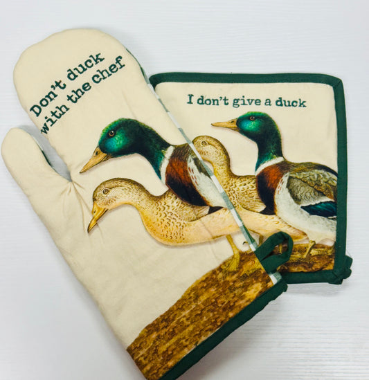 I Don't Give a Duck | Oven Set