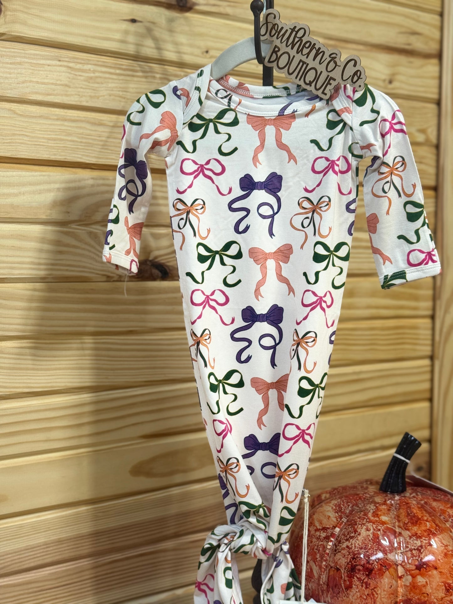 Bow Knotted Gown
