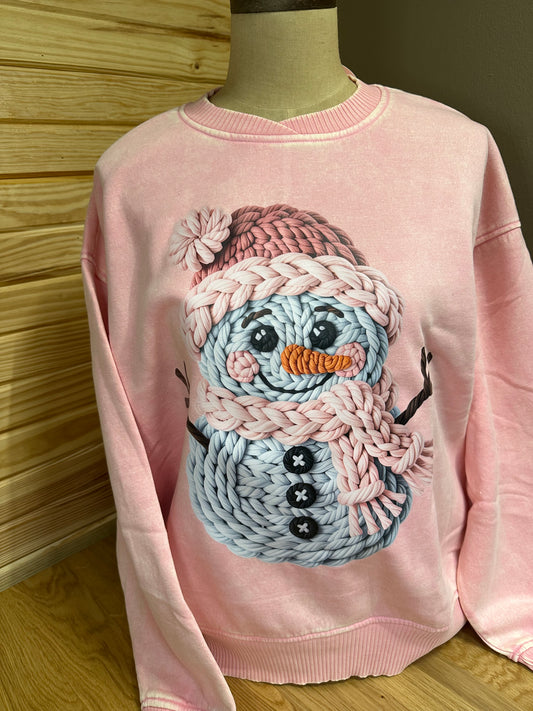 Pink Knit Frosty
