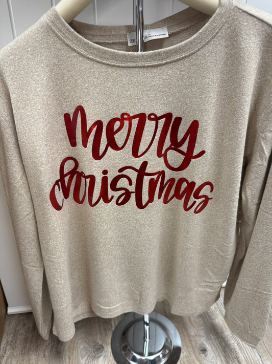 Merry Christmas Comfort Top