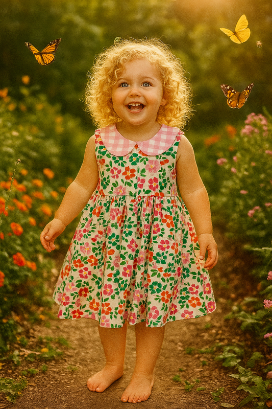 Poppies and Sunshine Dress