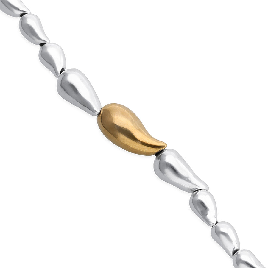 Medula Bracelet | Gold & Silver