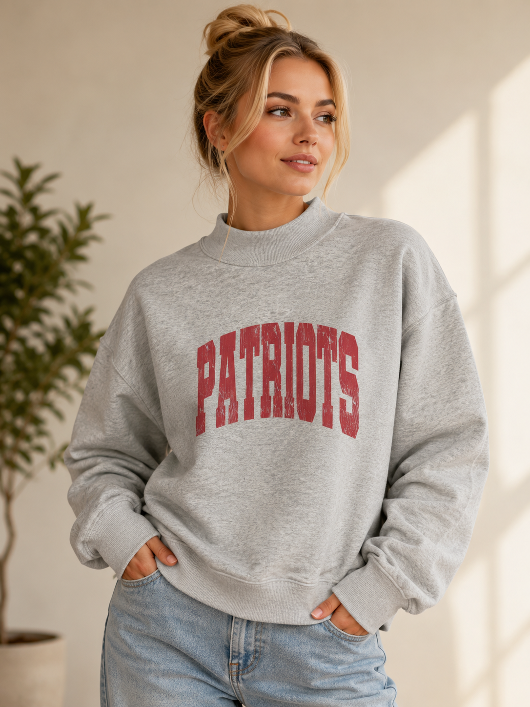 Patriots Vintage Graphic Sweatshirt