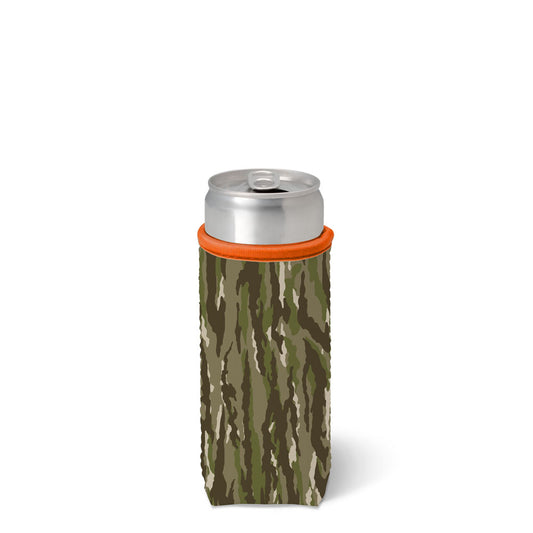 Woodland Camo Slim Can Coolie