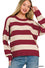 💕 The Everly Cozy Striped Sweater