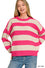 💕 The Everly Cozy Striped Sweater