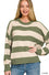 💕 The Everly Cozy Striped Sweater