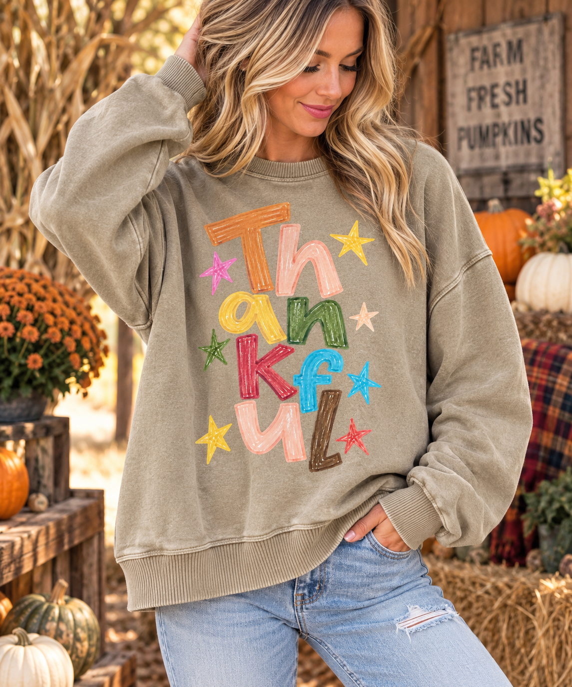 Harvest of Thanks Sweatshirt