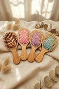 Bamboo Paddle Hair Brush