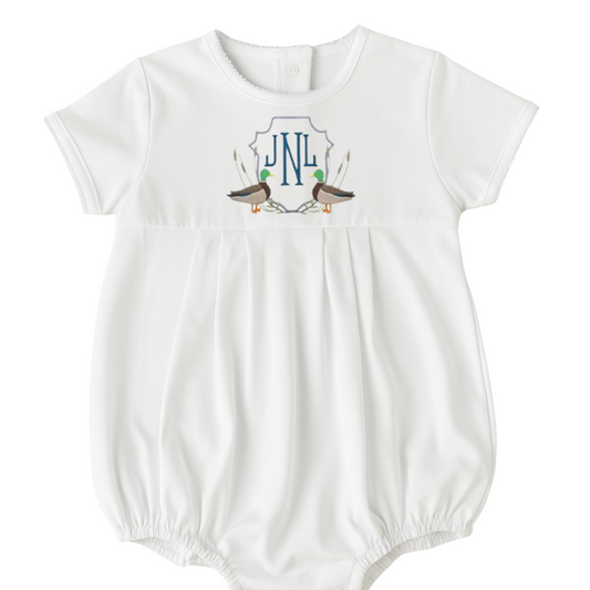 Simply Stitch Romper | Monogram Me
