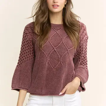 Sugar Plum Knit Sweater