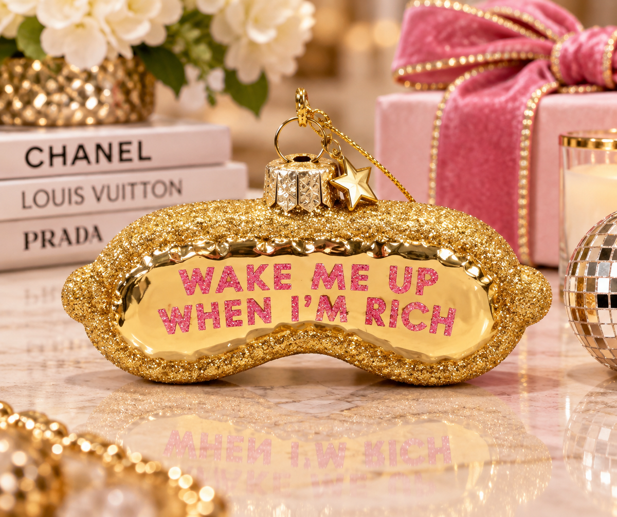 Wake Me Up Christmas Ornament