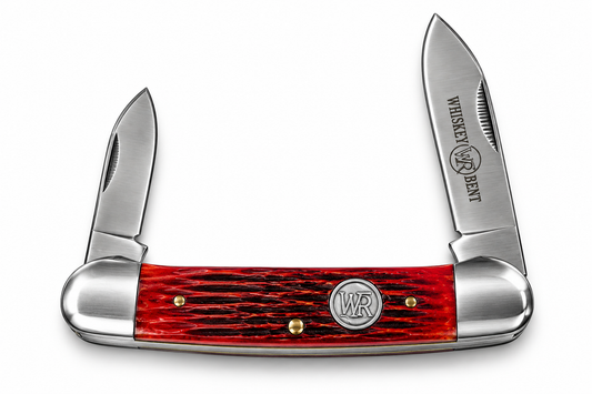 Black Cherry Canoe Pocket Knife